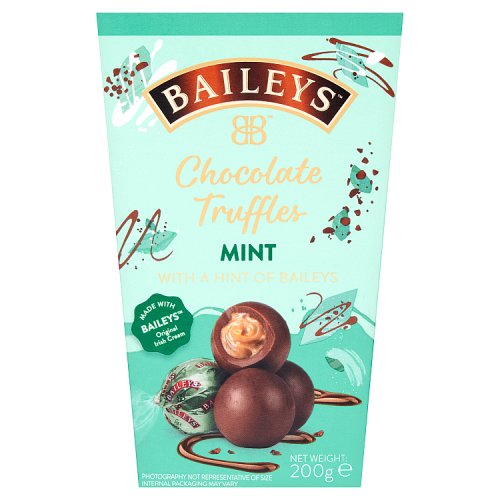 Baileys Mint Truffles 200g pack shot