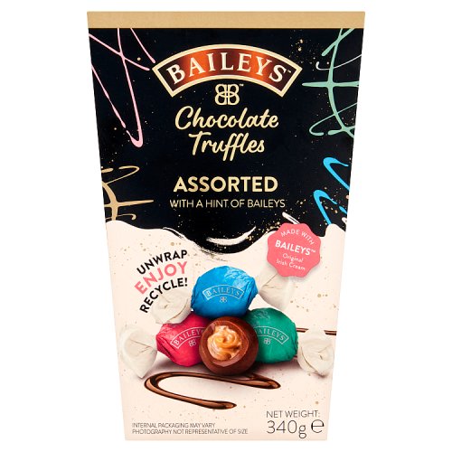 Baileys Chocolate Truffles Assorted 340g pack shot
