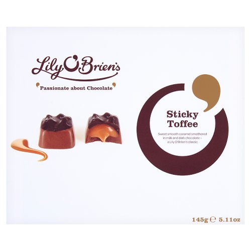 Lily O Briens Sticky Toffee 145g pack shot