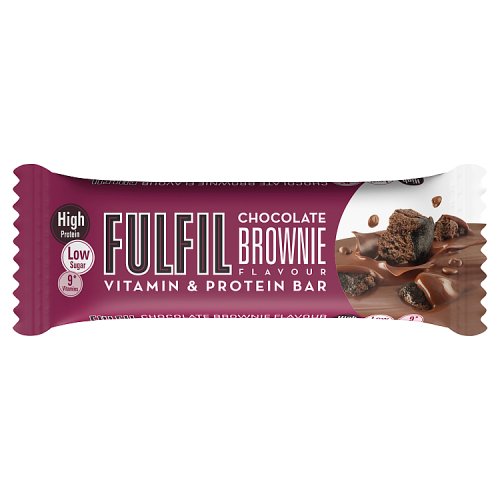 Fulfil Chocolate Brownie Protein Bar 40g pack shot