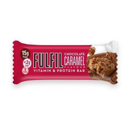 Fulfil Chocolate Caramel 40g pack shot