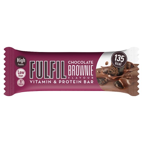 Fulfil Chocolate Brownie 40g pack shot