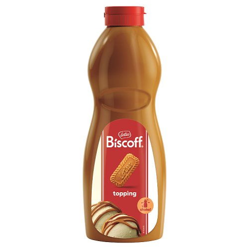 Lotus Biscoff Topping Sauce Squeezy 1kg pack shot