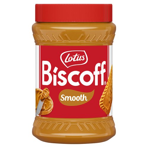 Lotus Biscoff Spread Smooth Glass Jar 400g pack shot