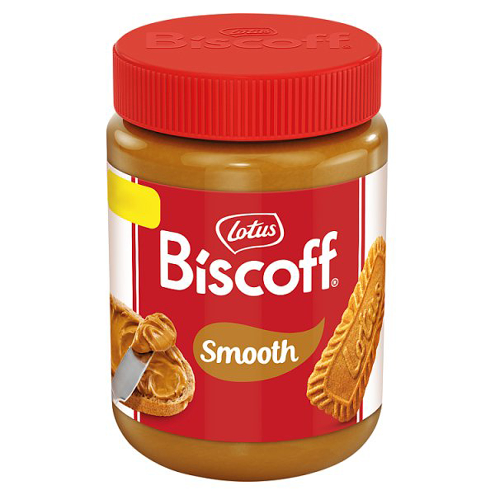 Lotus Biscuit Spread Smooth 400g PMP pack shot