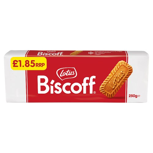Lotus Caramelised Biscuits PM £1.85 250g pack shot