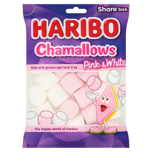 Haribo Bag Chamallows 140g pack shot