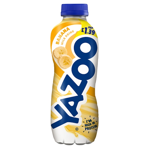 Yazoo Banana PM £1.39 400ml pack shot