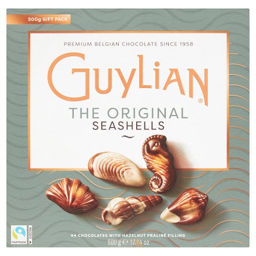 Guylian Seashells In Double Layer Gift Box 500g pack shot