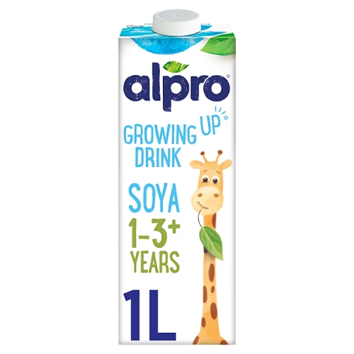 Alpro Growing up Drink 1Ltr pack shot