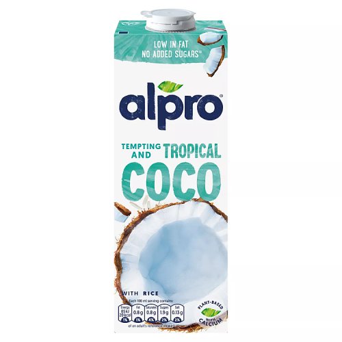 Alpro UHT Coconut Original 1Ltr pack shot