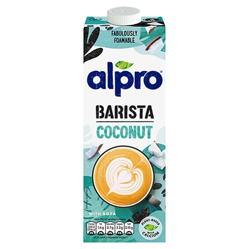 Alpro Coconut Barista 1Ltr pack shot