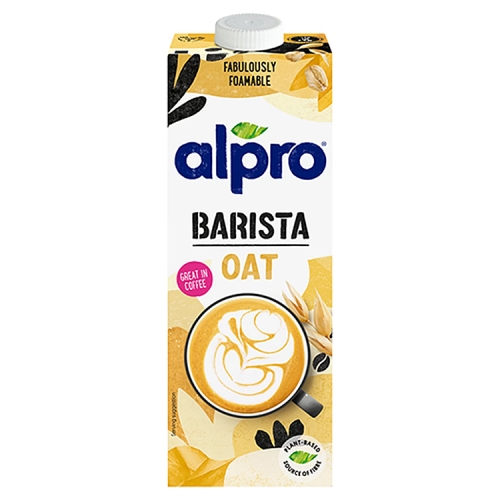 Alpro Barista Oat Drink 1Ltr pack shot