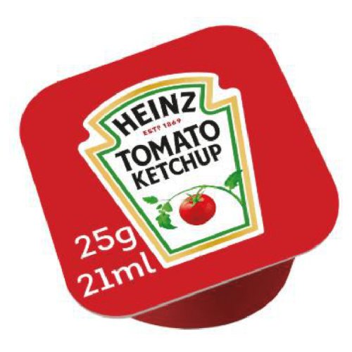 Heinz Dip Pot Tomato Ketchup (100 x 25g) pack shot
