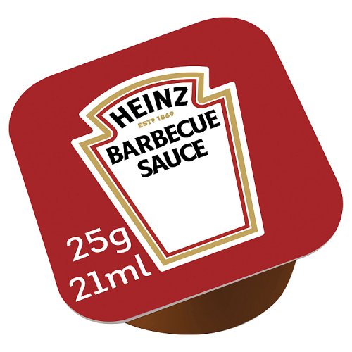 Heinz Dip Pot BBQ Sauce (100 x 25g) pack shot