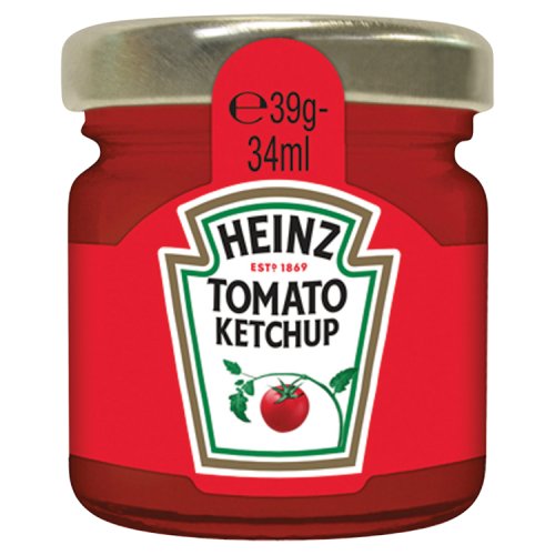 Heinz Mini Glass Jar Tomato Ketchup 39g pack shot