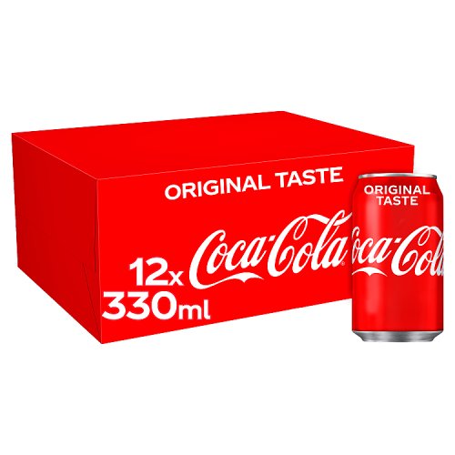Coke Regular 12pk (12 x 330ml) pack shot