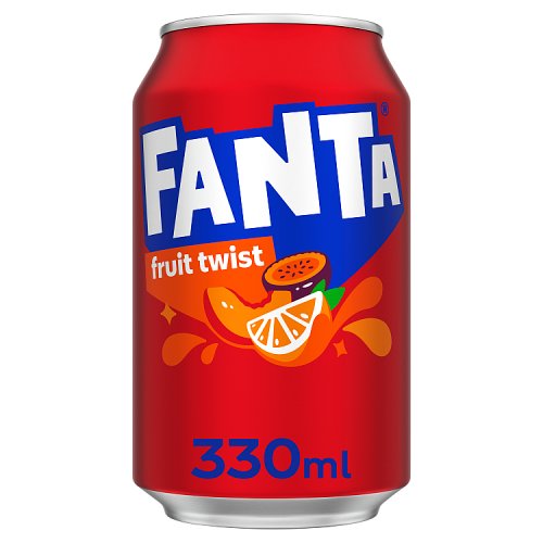 Fanta Fruit Twist 330ml pack shot