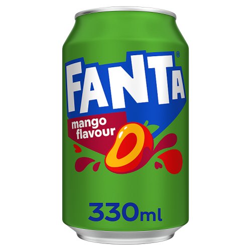 Fanta Mango 330ml pack shot