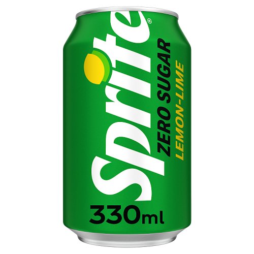 Sprite Zero Lemon Lime 330ml pack shot