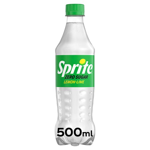Sprite Zero Lemon Lime 500ml pack shot
