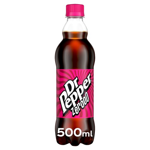 Dr Pepper Zero 500ml pack shot