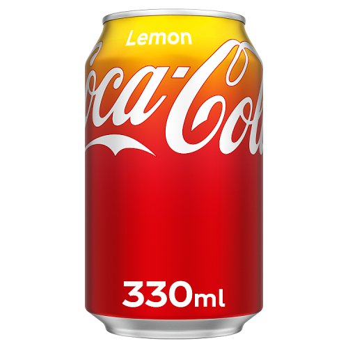 Coke Lemon 330ml pack shot