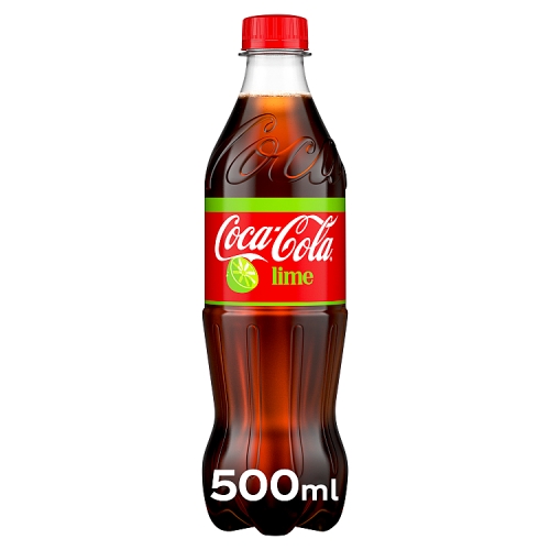 Coca Cola Lime 500ml pack shot