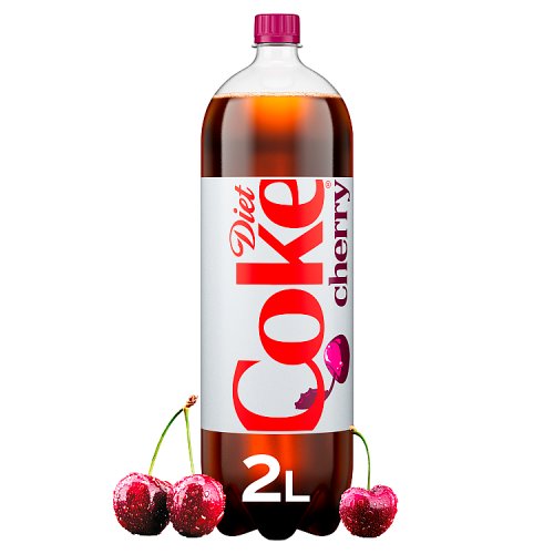 Coke Diet Cherry PET 2Ltr pack shot