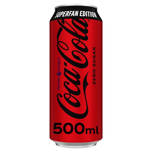 Coke Diet & Coke Zero Superfan Edition Ltd Mixed Case 500ml pack shot