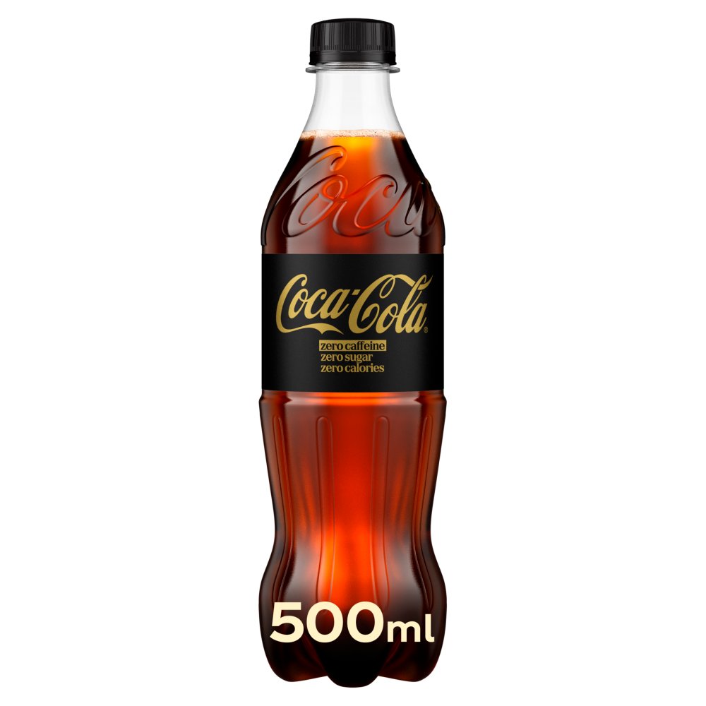 Coke Zero 500ml pack shot