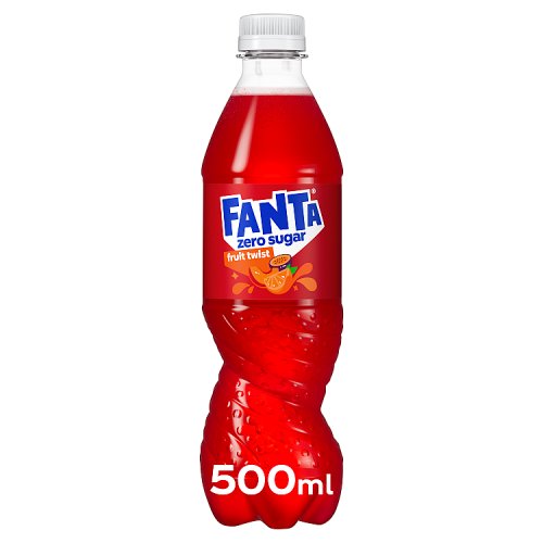 Fanta Fruit Twist Zero 500ml pack shot