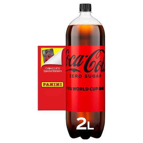 Coke Zero Sugar PET 2Ltr pack shot