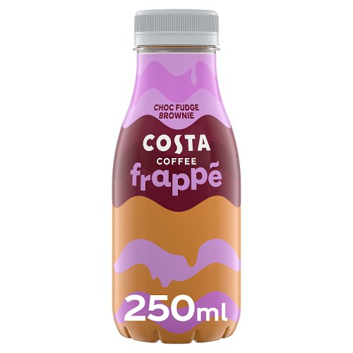 Costa Frappe Choc Fudge Brownie 250ml pack shot