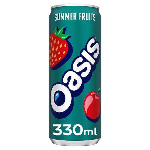 Oasis Summer Fruits Can 330ml pack shot