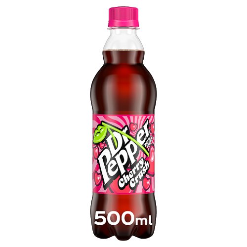 Dr Pepper Zero Cherry 500ml pack shot