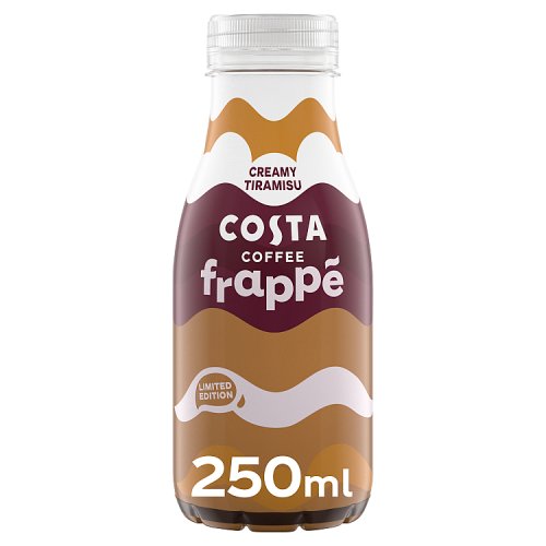 Costa Coffee Frappe Creamy Tiramisu 250ml pack shot