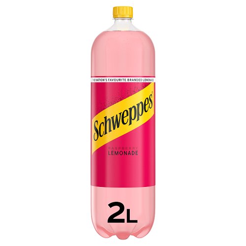 Schweppes Raspberry Lemonade 2Ltr pack shot