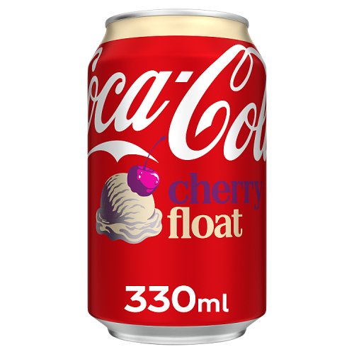 Coke Cherry Float 330ml pack shot