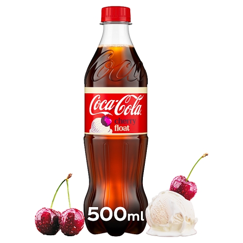 Coca Cola Cherry Float 500ml pack shot
