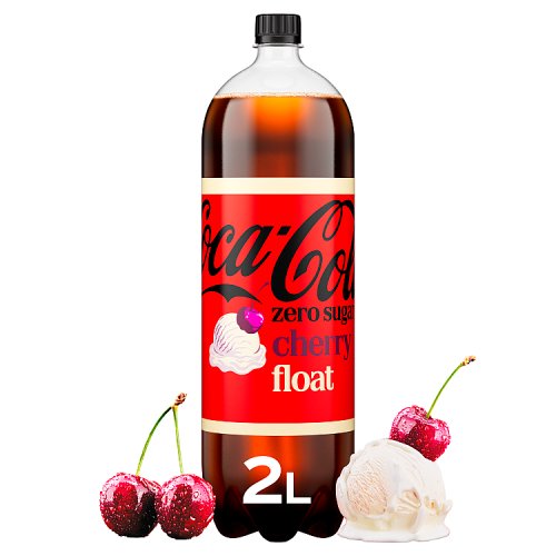 Coke Zero Cherry Vanilla 2Ltr pack shot