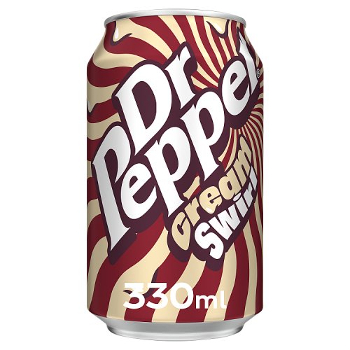 Dr Pepper Cream Swirl 330ml pack shot