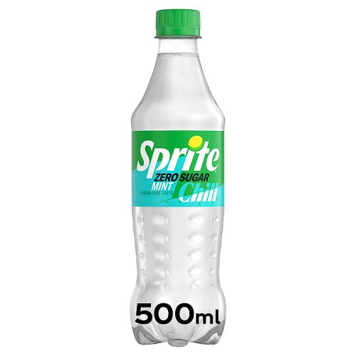 Sprite Zero Chill 500ml pack shot