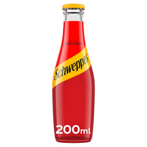 Schweppes Cherry Pepper Glass 200ml pack shot
