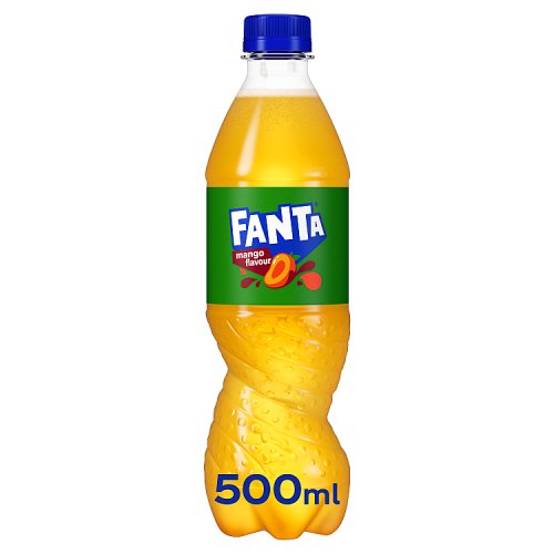 Fanta Mango 500ml pack shot