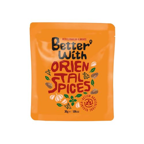 Better With Oriental Spice Almonds 30g pack shot