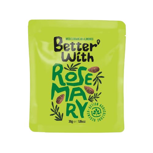 Better With Rosemary Almonds 30g pack shot