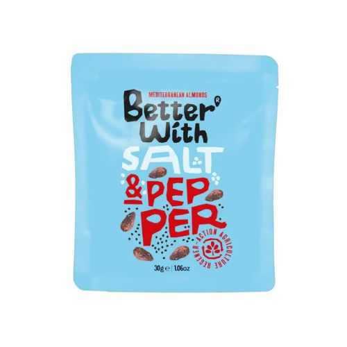 Better With Salt & Pepper Almonds 30g pack shot