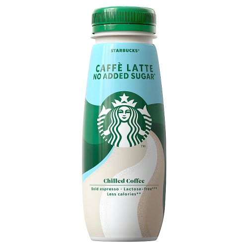 Starbucks Caffe Latte Espresso NAS Coffee PET 220ml pack shot