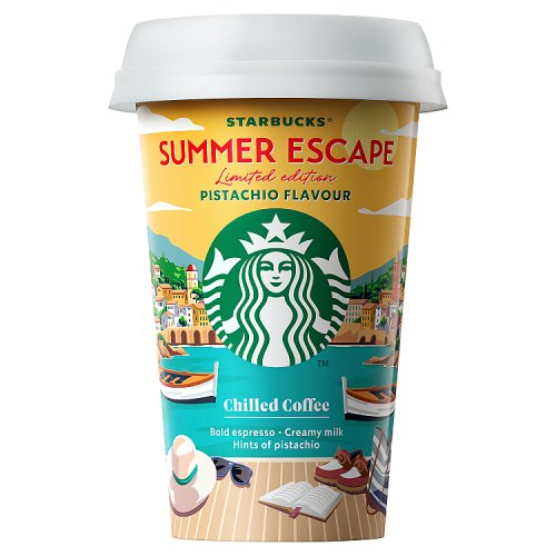 Starbucks Chilled Summer Escape Pistachio Ltd 220ml pack shot